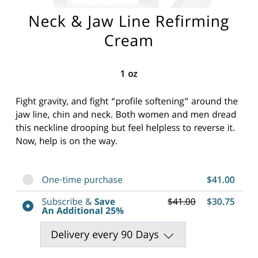Principal Secret Neck & Jaw Line Refirming Cream
1 oz, sealed, new. 2 available - Picture 4 of 7